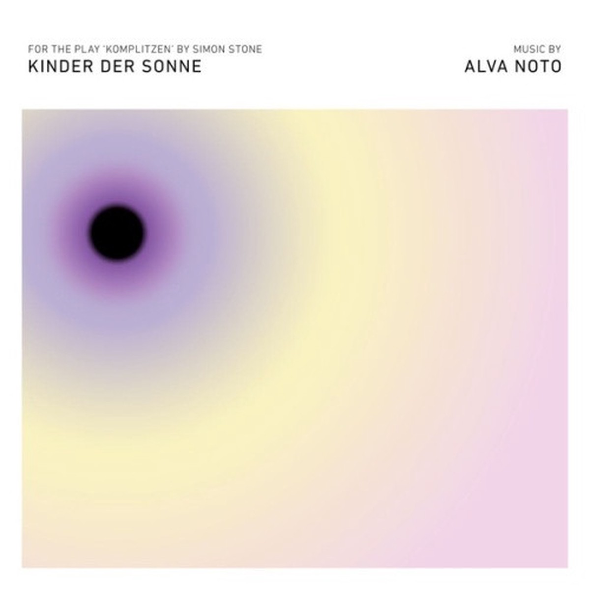 Alva Noto – Kinder Der Sonne – 2x LP Vinyl