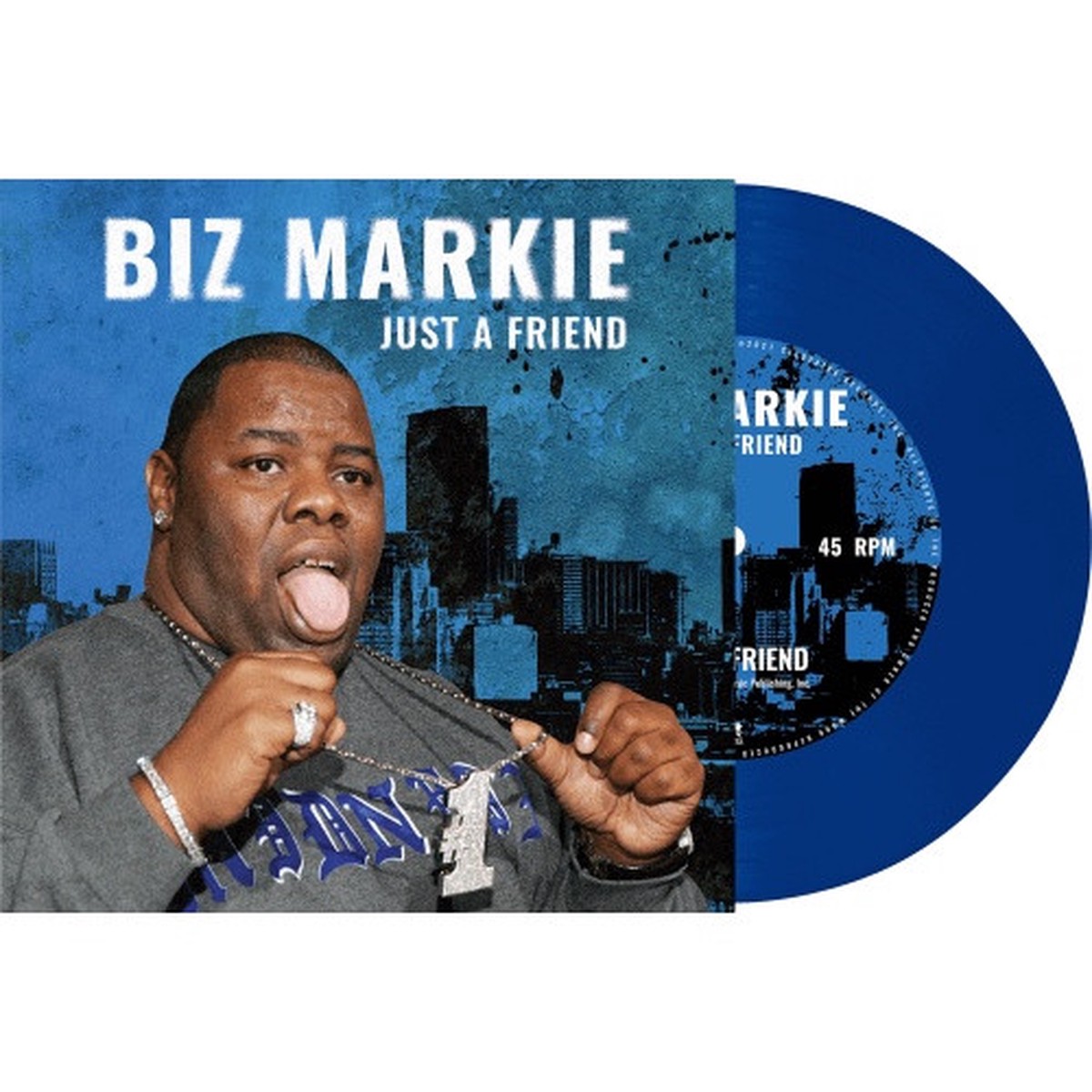 Biz Markie – Just A Friend – 7″ Blue Vinyl