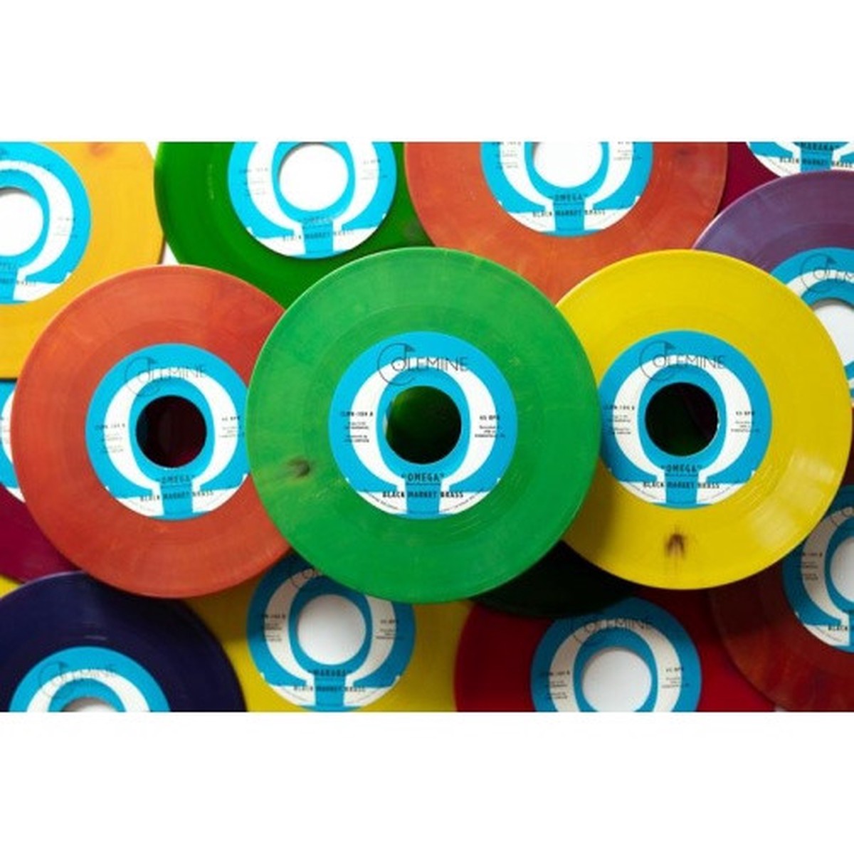 Black Market Brass – Omega – 7″ Colored Vinyl