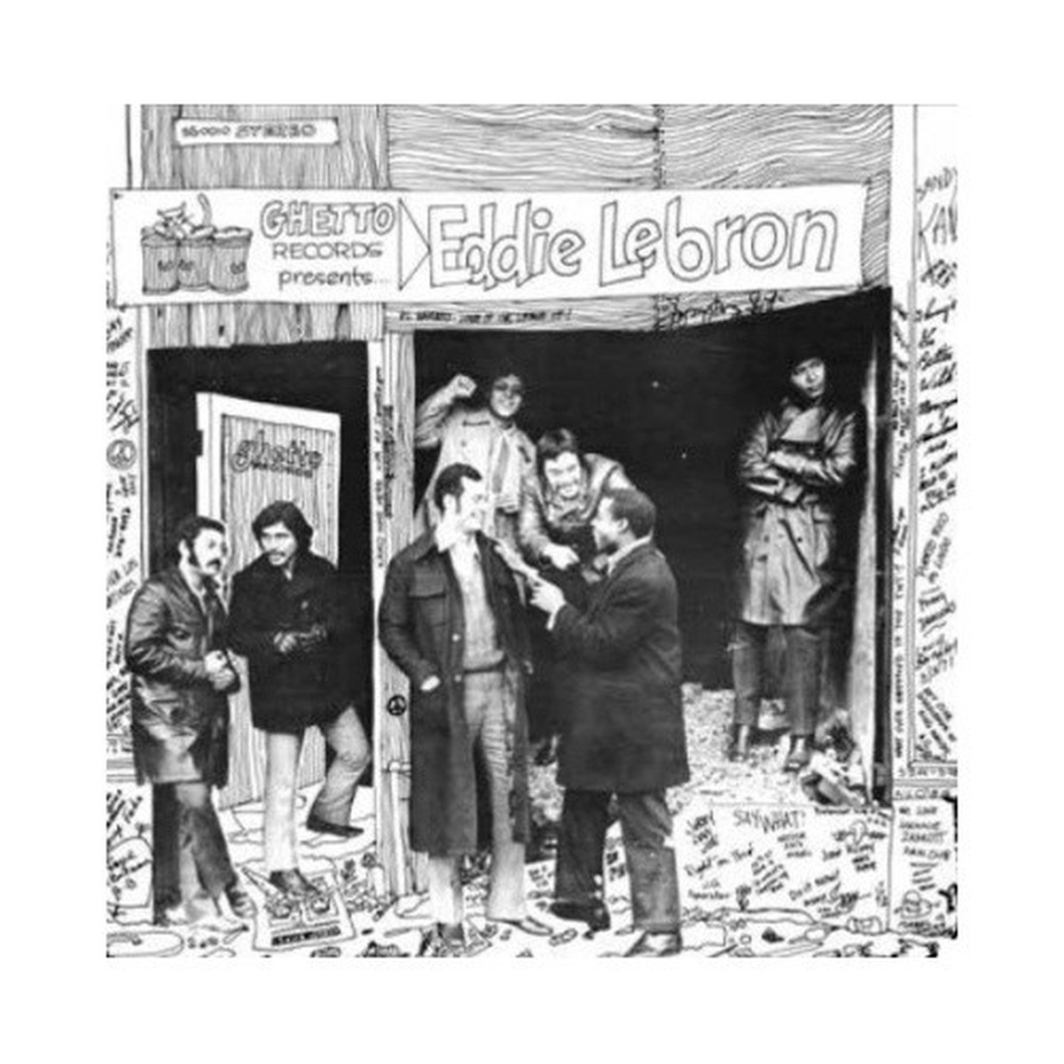 Eddie Lebron – Ghetto Records PresentsEddie Lebron – LP VInyl