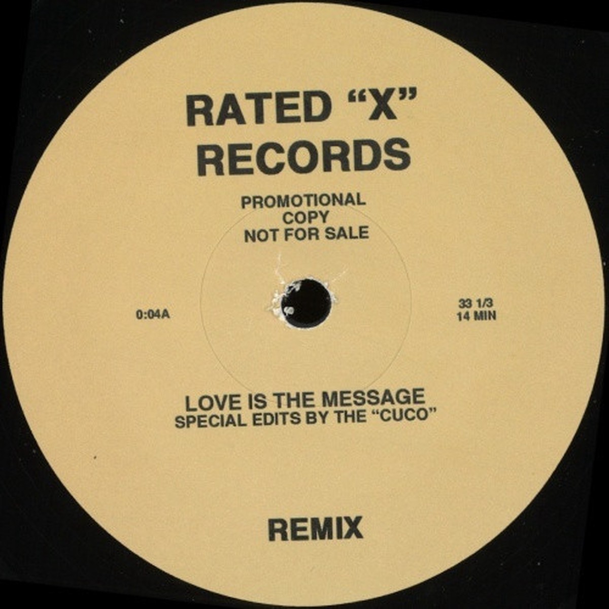 MFSB / Martin Circus – Love Is The Message / The Circus (The Cuco Edits) – 12″ Vinyl