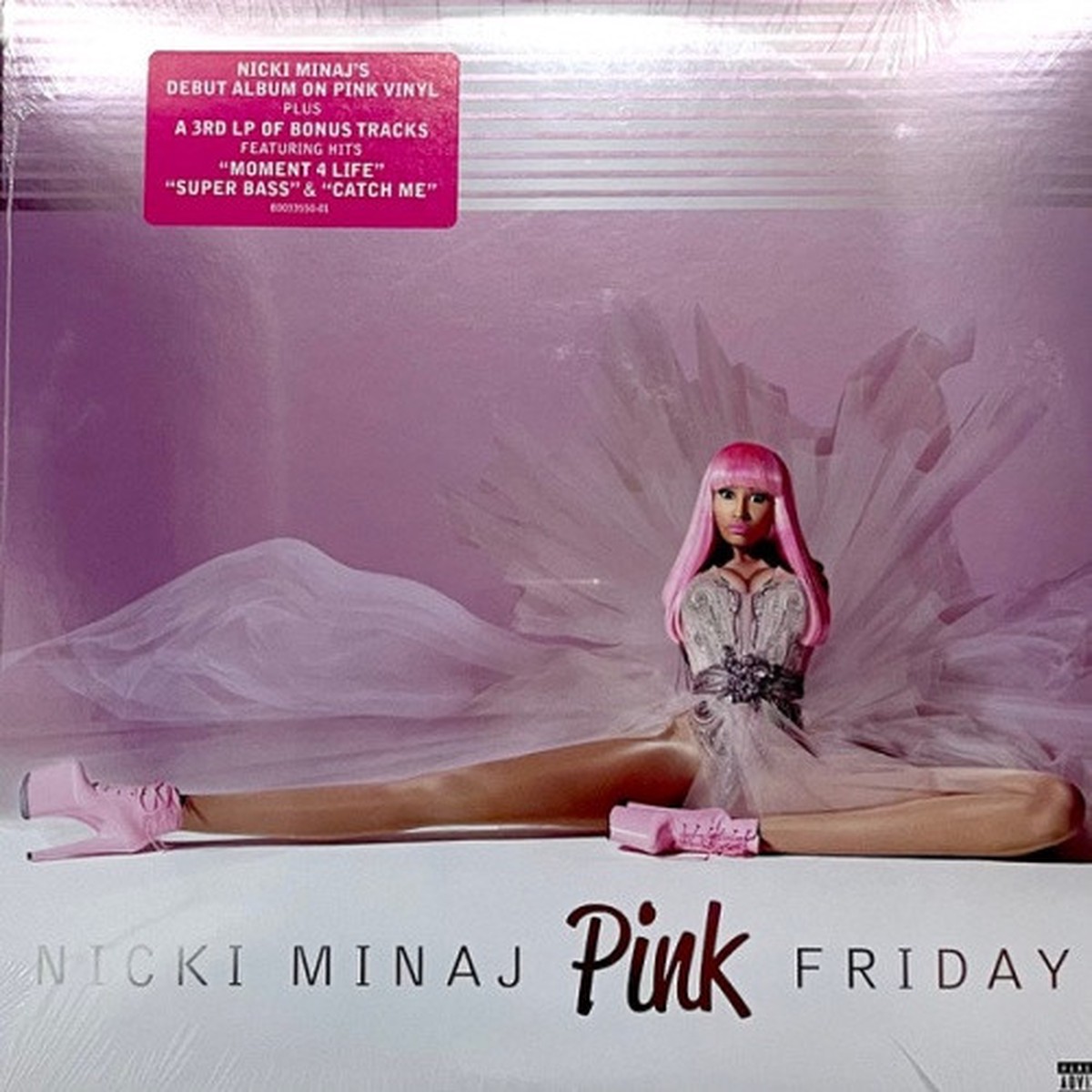 Nicki Minaj – Pink Friday (Deluxe) – 3x LP Colored Vinyl