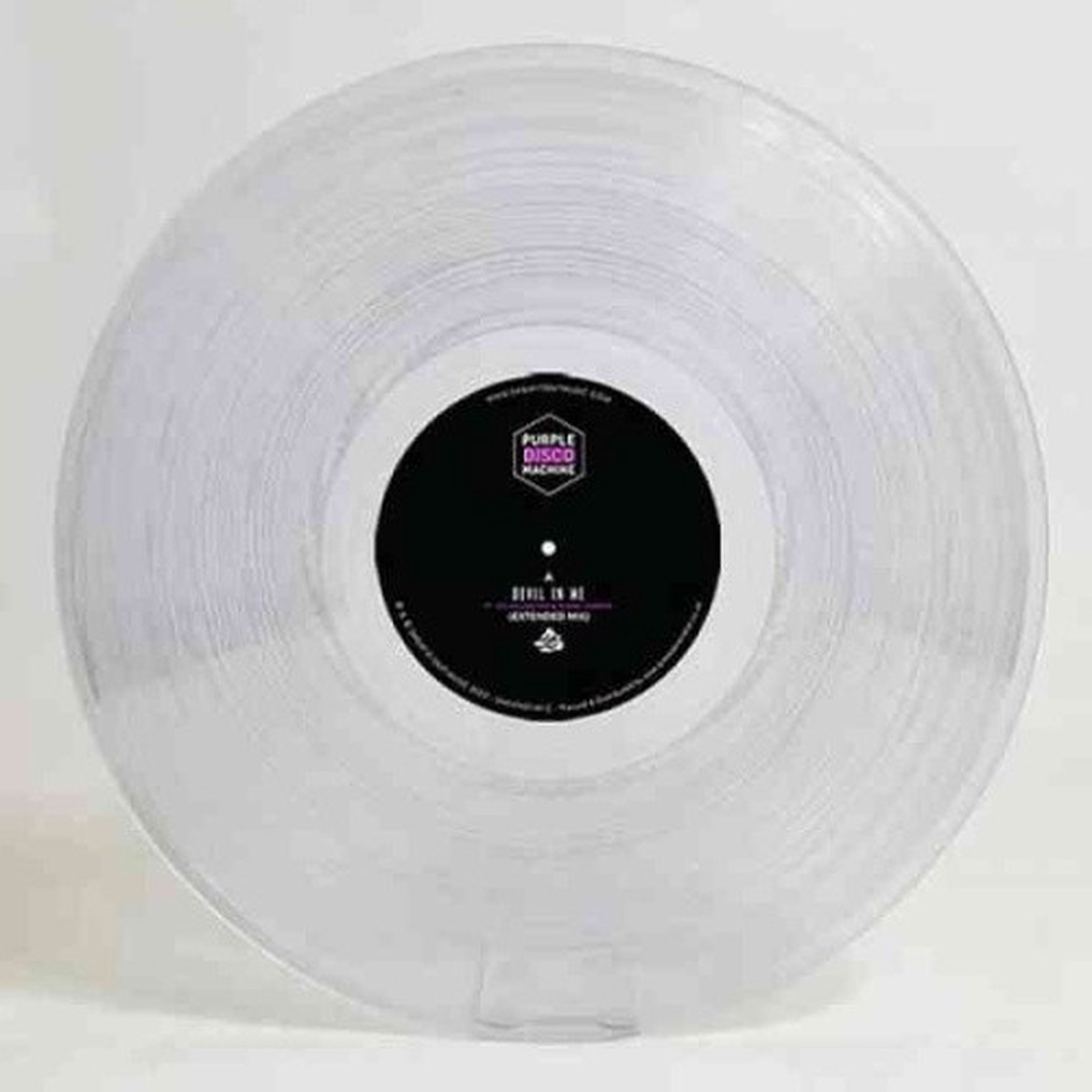 Purple Disco Machine – Devil In Me – 12″ Clear Vinyl