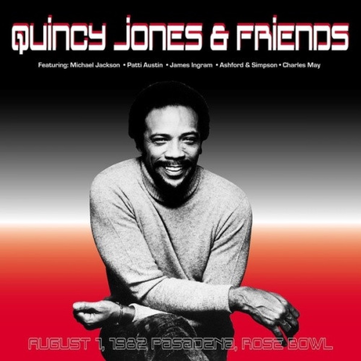 Quincy Jones & Friends – August 1, 1982 Pasadena, Rose Bowl – LP Vinyl