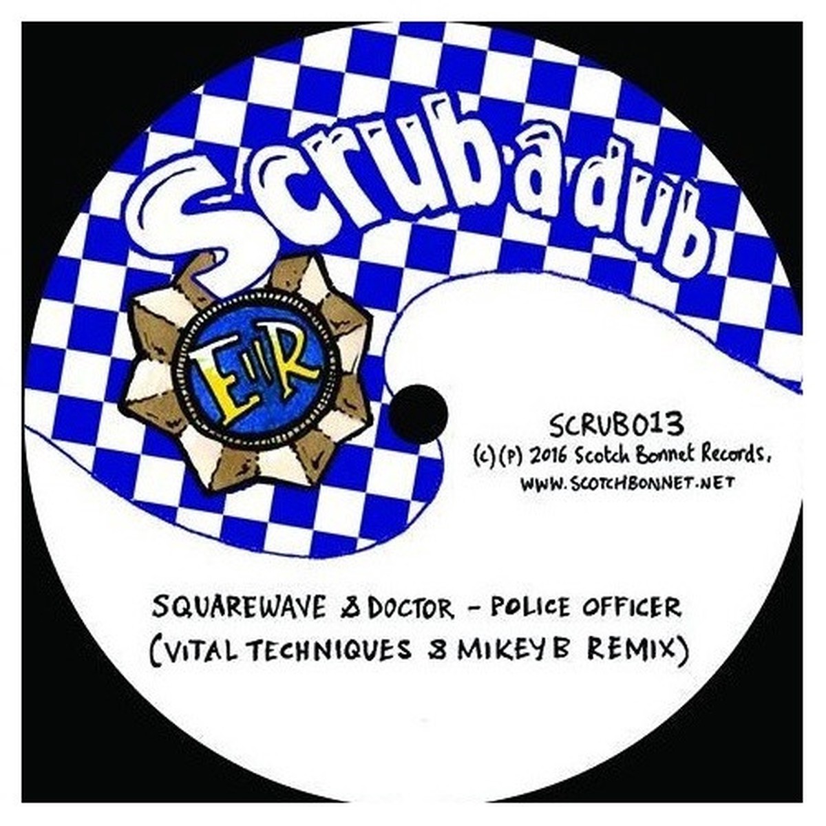 Squarewave / Mungo’s Hi-Fi – Police Officer / Boomsound (Vital Techniques & Mikey B Remixes) – 12″ Vinyl