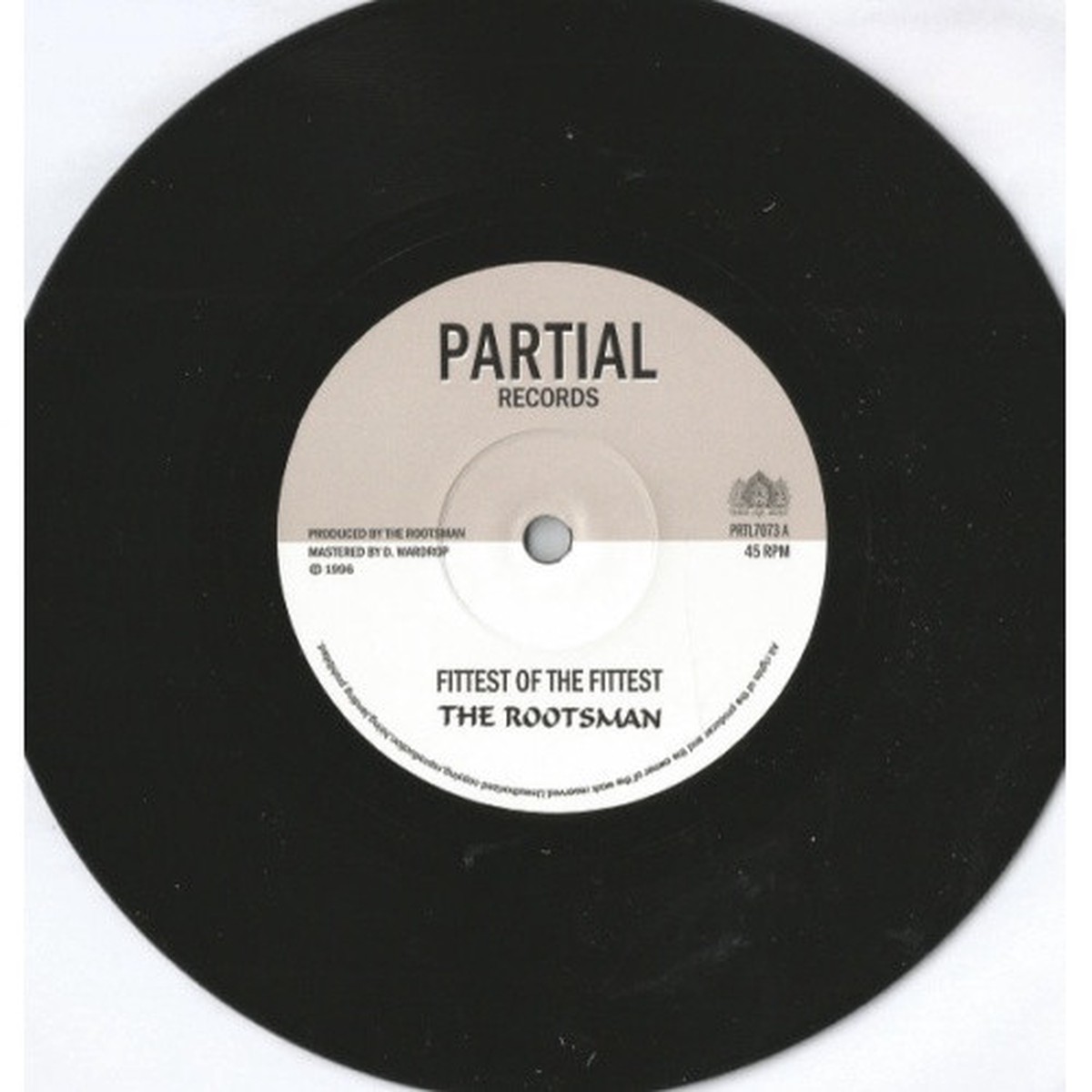 The Rootsman – Fittest Of The Fittest – 7″ Vinyl