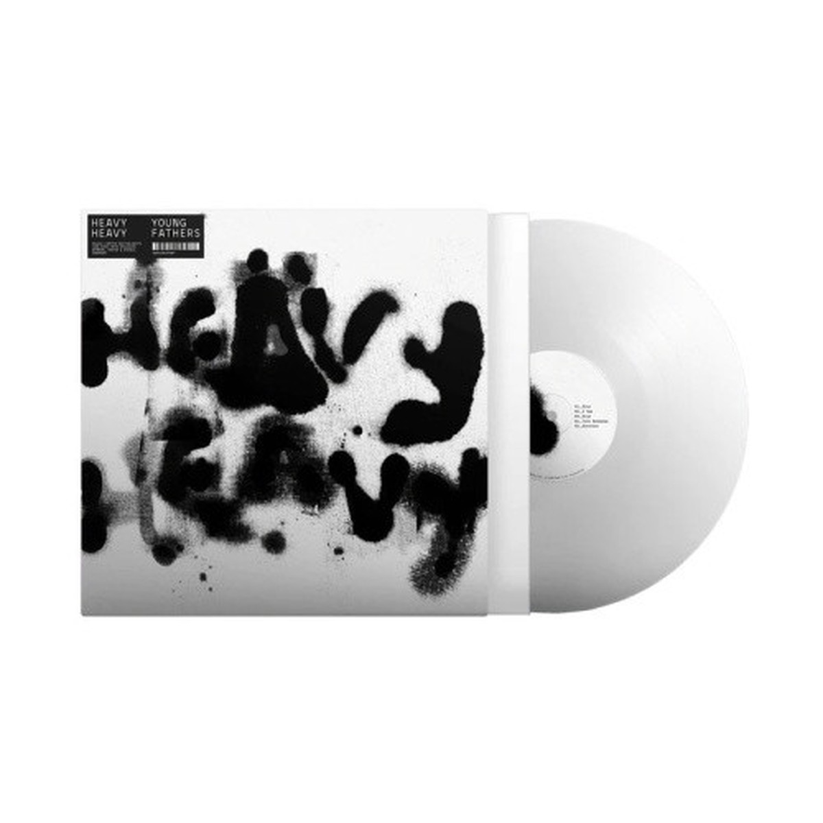 Young Fathers – Heavy Heavy (Deluxe White) – LP Colored Vinyl