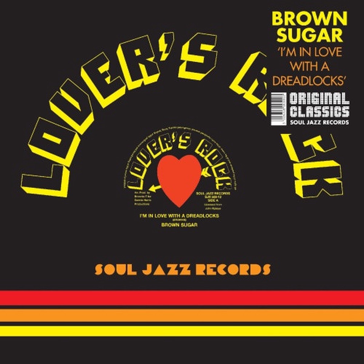 Brown Sugar – I’m In Love With A Dreadlocks – 12″ Vinyl