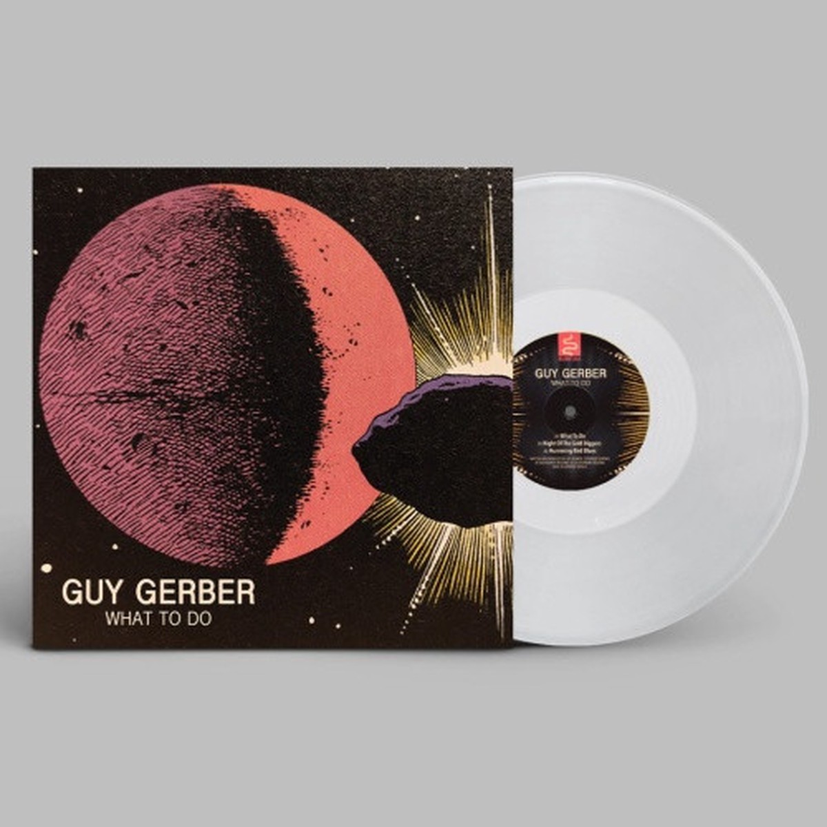Guy Gerber – What To Do – 12″ Clear Vinyl