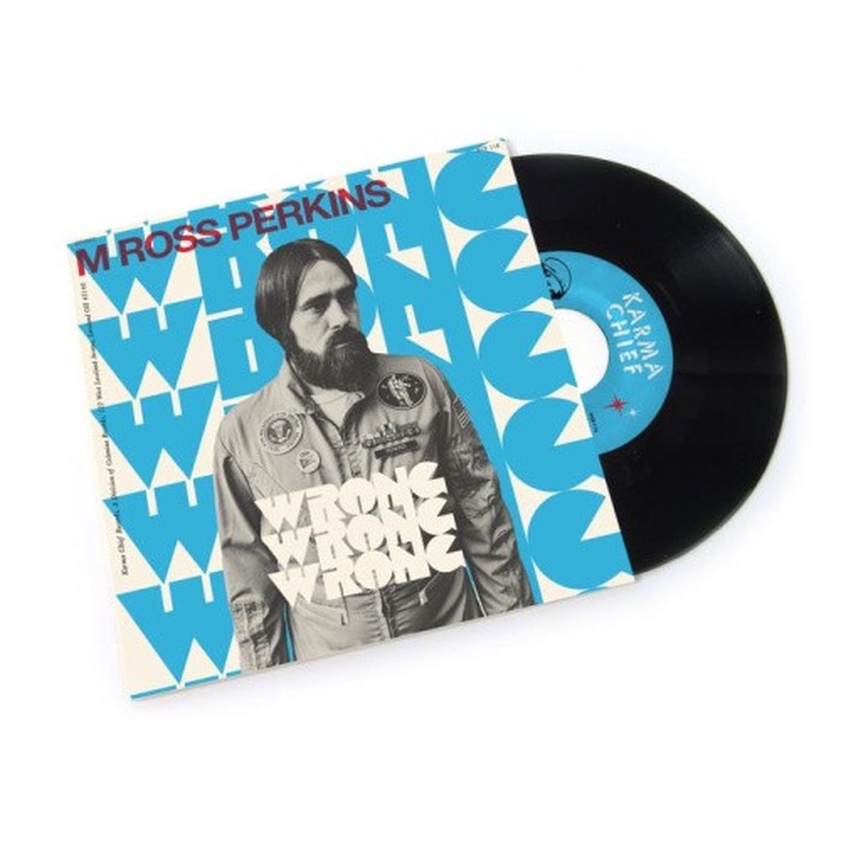 M Ross Perkins – Wrong Wrong Wrong – 7″ Vinyl