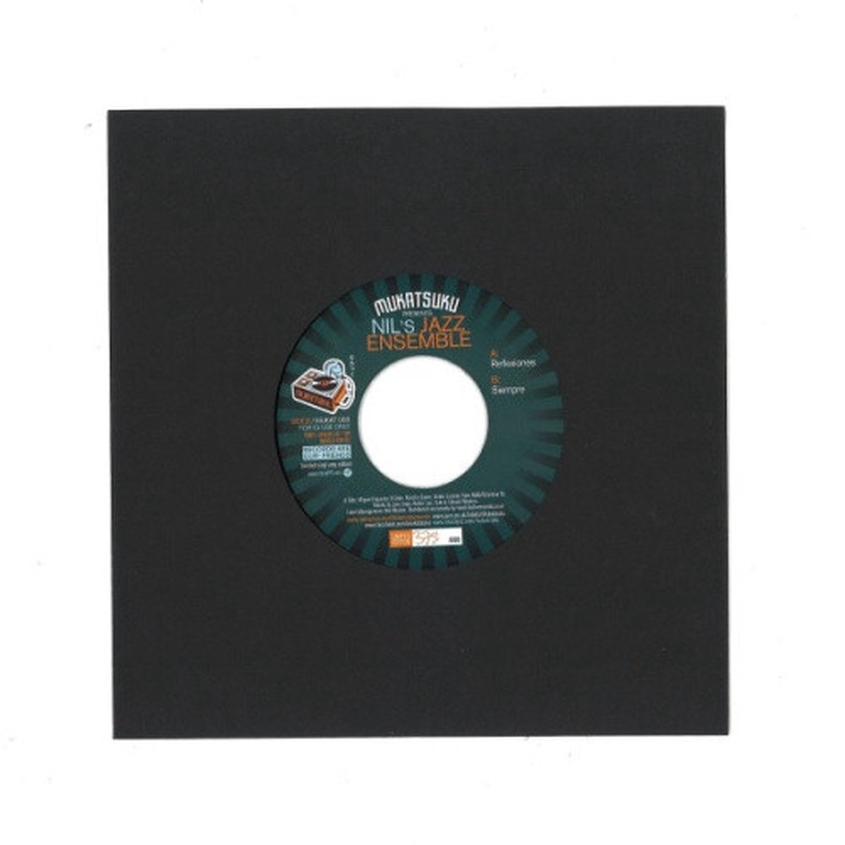 Nil’s Jazz Ensemble – Reflexiones / Siempre – 7″ Vinyl