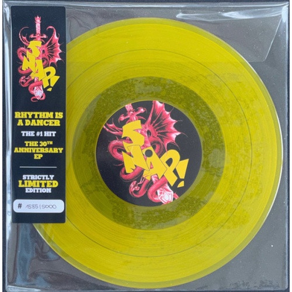 Snap! – Rhythm Is A Dancer – 10″ Colored Vinyl