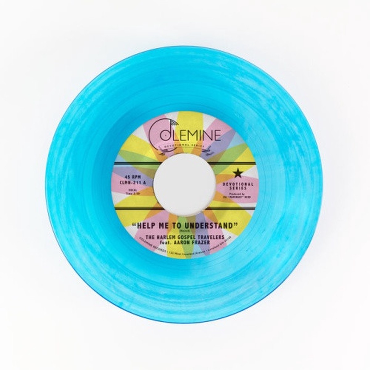 The Harlem Gospel Travelers & Aaron Frazer – Help Me To Understand – 7″ Colored Vinyl