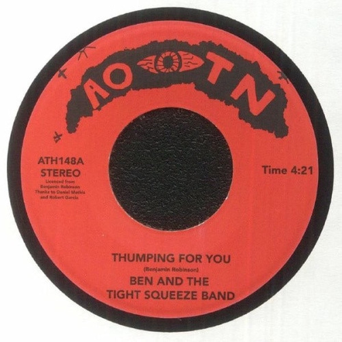 Ben & The Tight Squeeze Band – Thumping For You – 7″ Vinyl
