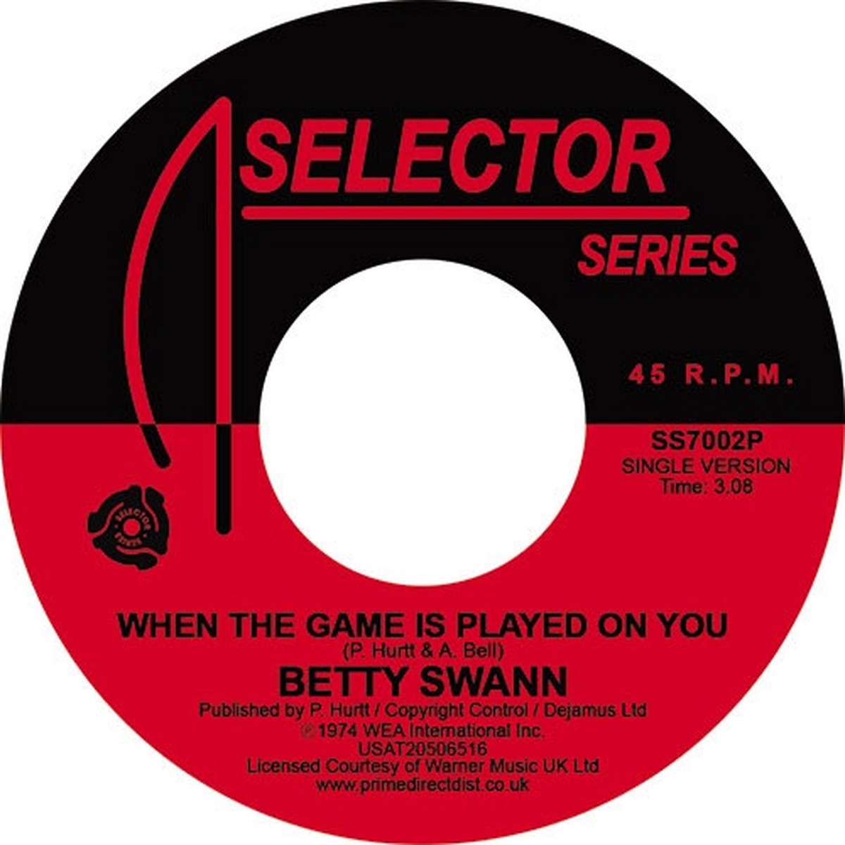 Bettye Swann – When The Game Is Played On You / Kiss My Love Goodbye – 7″ Vinyl