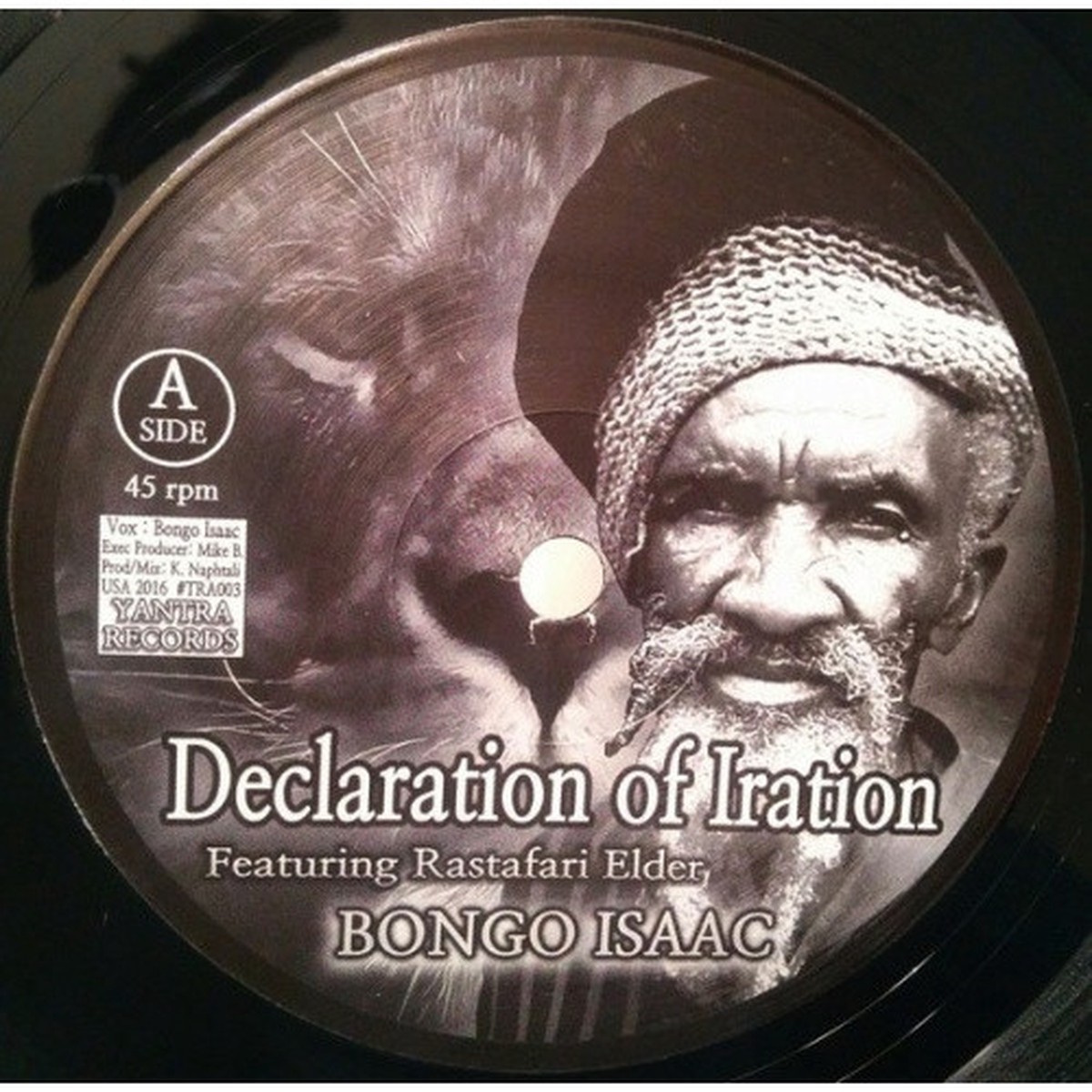 Bongo Isaac / Kris Naphtali – Declaration Of Iration – 7″ Vinyl
