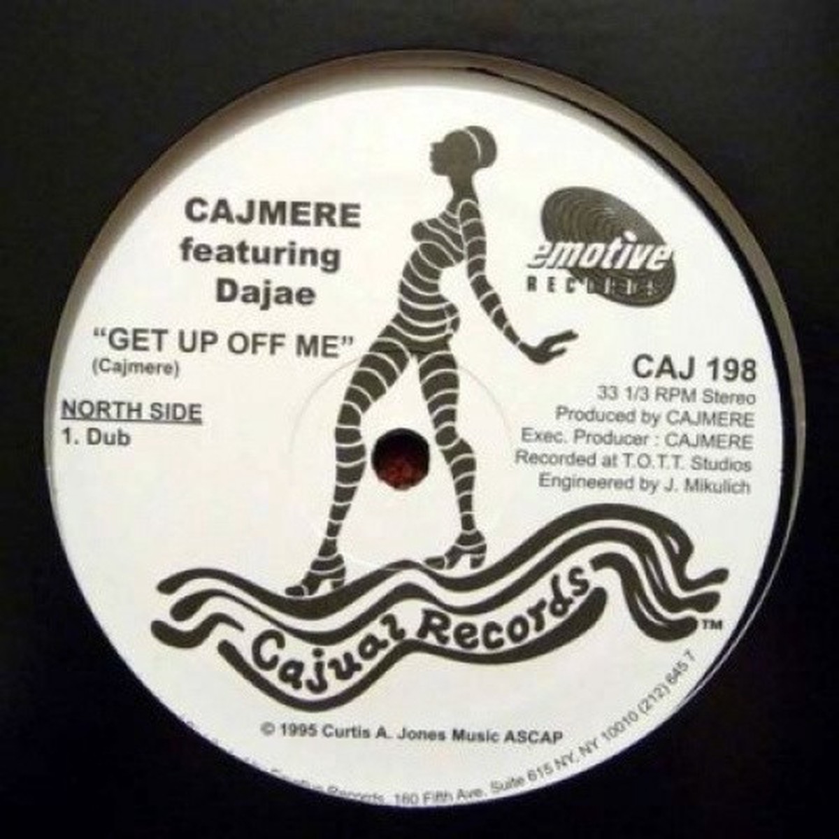 Cajmere – Get Up Off Me – 12″ Vinyl