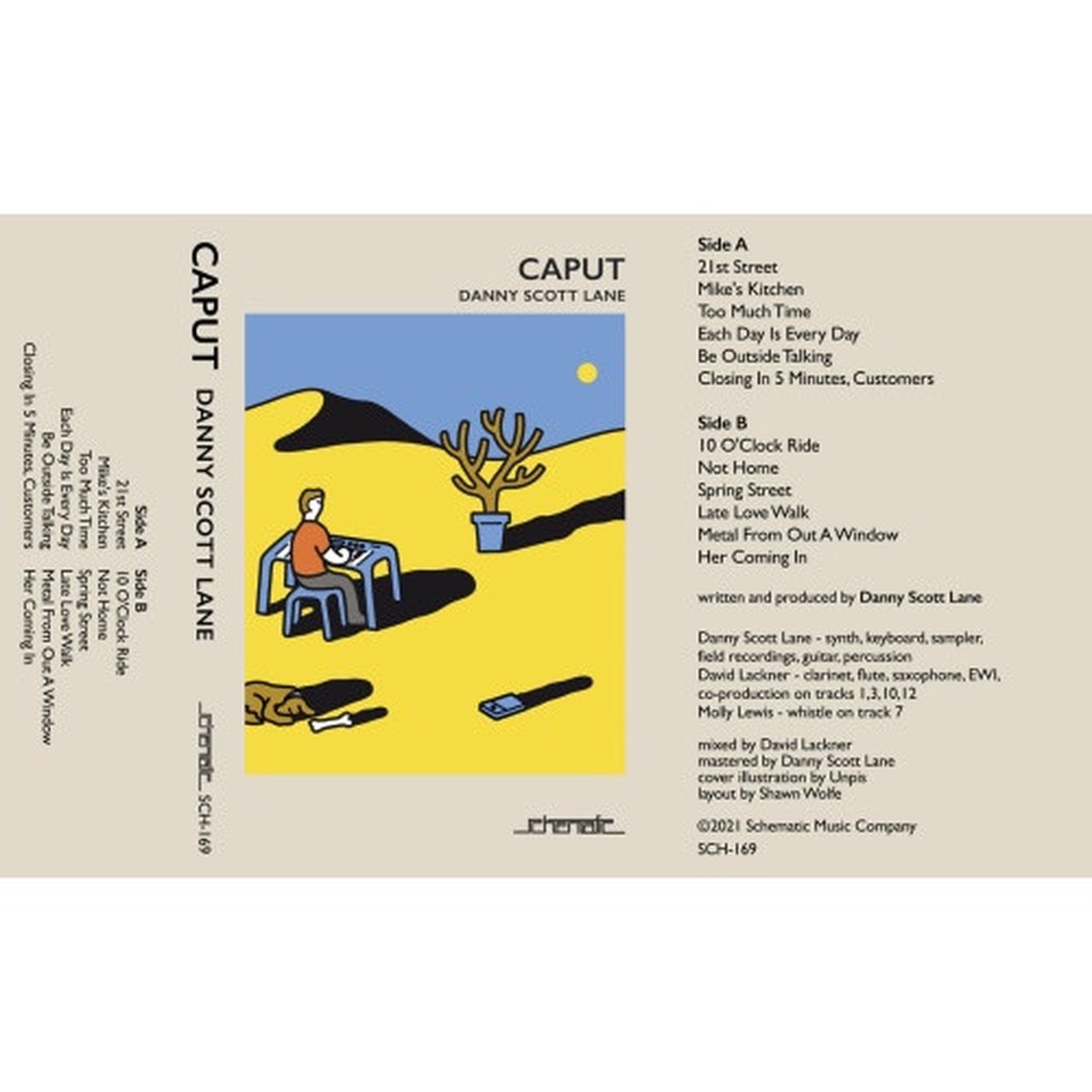 Danny Scott Lane – Caput – Cassette