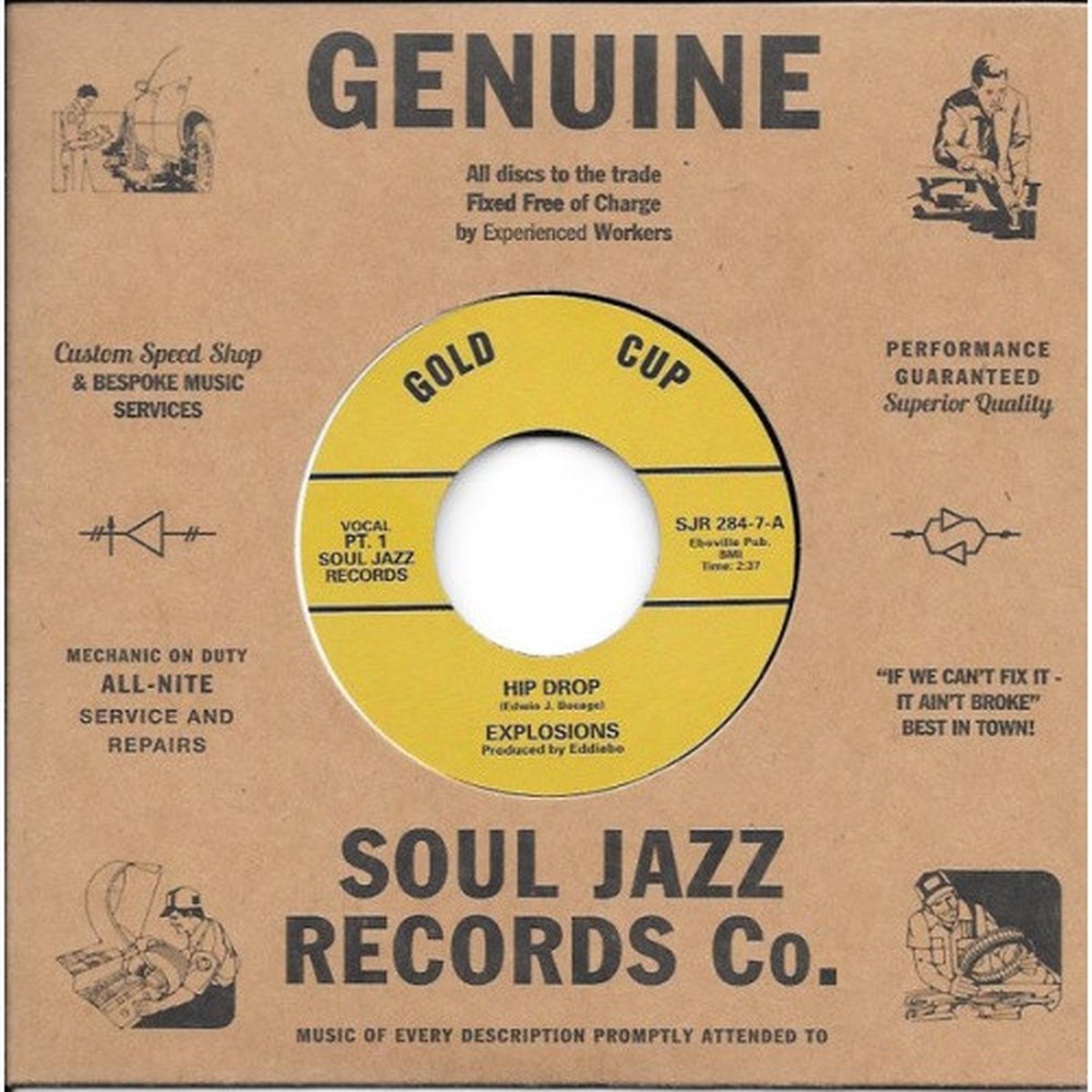 Explosions – Hip Drop – 7″ Vinyl