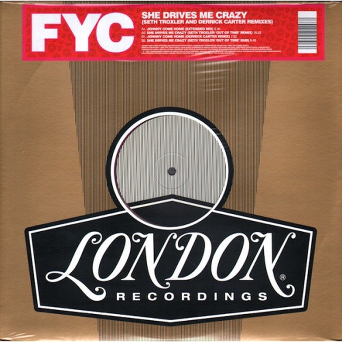 Fine Young Cannibals – She Drives Me Crazy (Seth Troxler & Derrick Carter Remixes) RSD – 12″ Vinyl