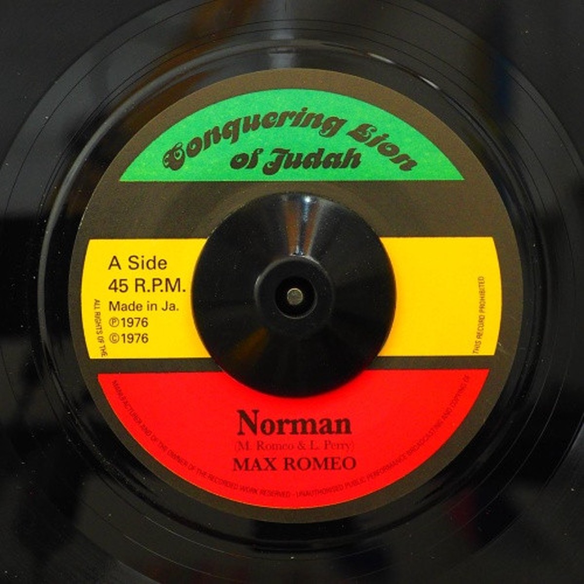 Max Romeo / The Upsetters – Norman – 7″ Vinyl
