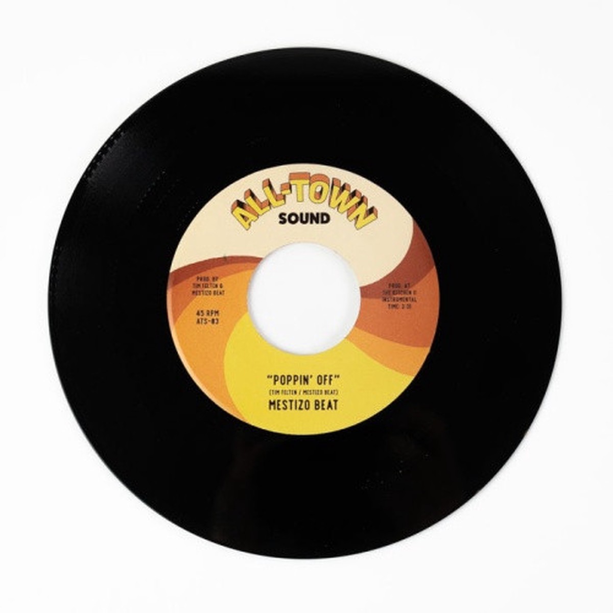 Mestizo Beat – Poppin’ Off / City Of The Body Bag – 7″ Vinyl