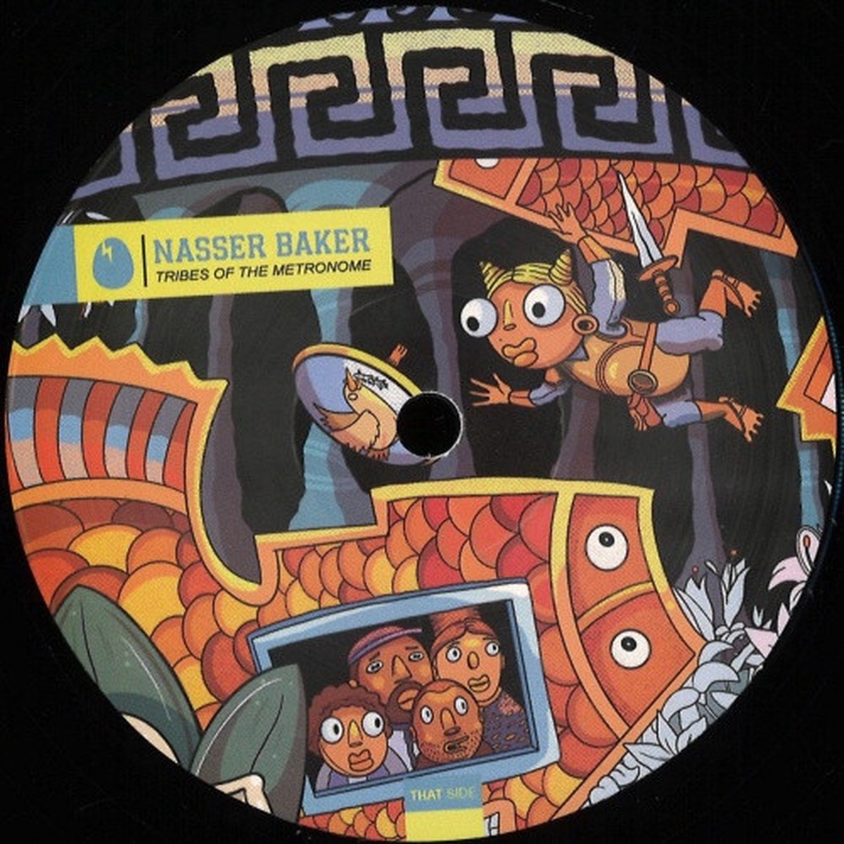 Nasser Baker – Tribes Of The Metronome – 12″ Vinyl