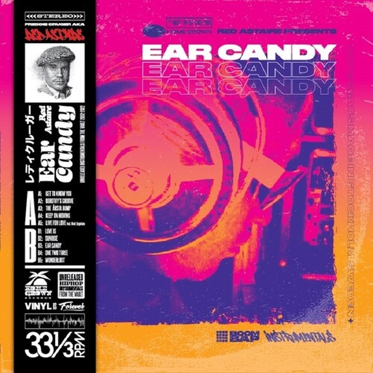Red Astaire – Ear Candy Instrumentals – LP Vinyl