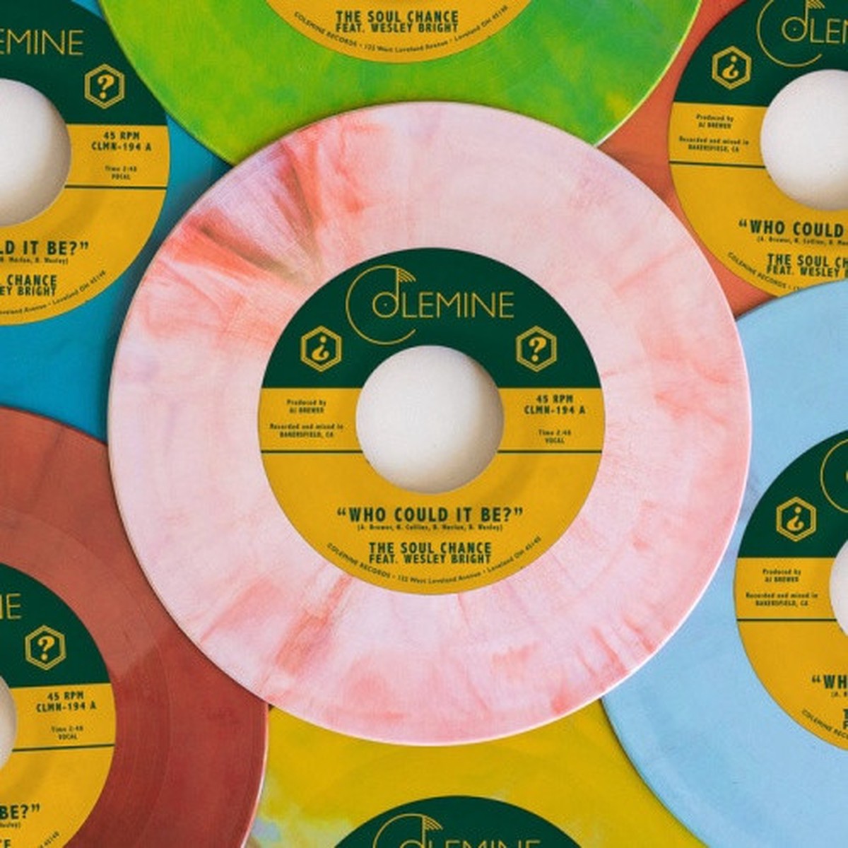 The Soul Chance & Wesley Bright – Who Could It Be? / Goodbye – 7″ Colored Vinyl