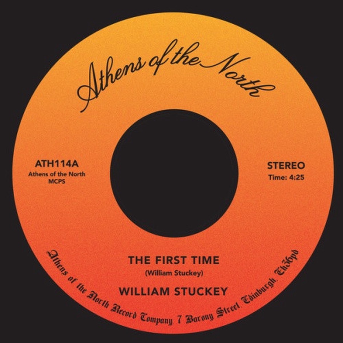 William Stuckey – The First Time – 7″ Vinyl