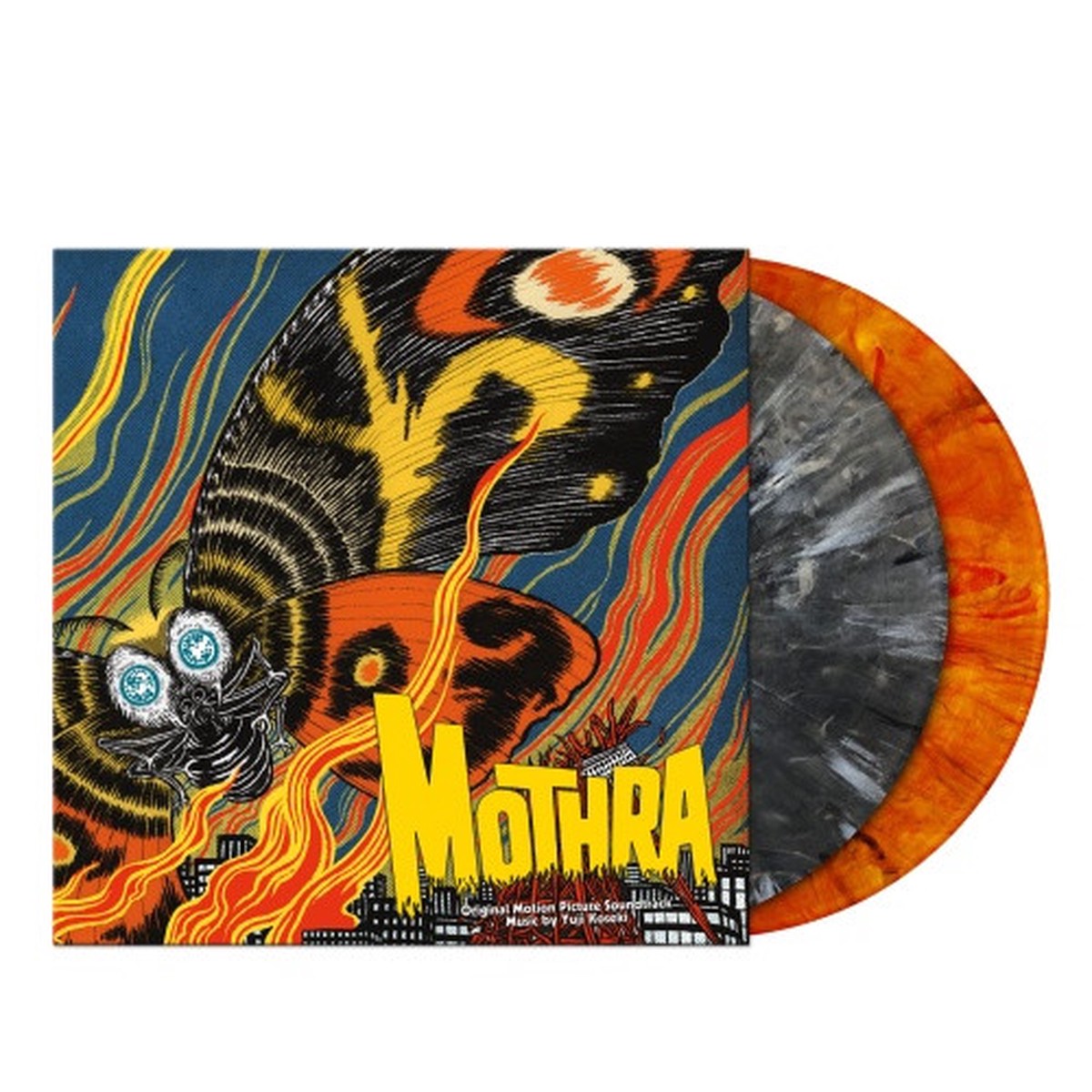 Yuji Koseki – Mothra (Original Motion Picture Soundtrack) – 2x LP Colored Vinyl