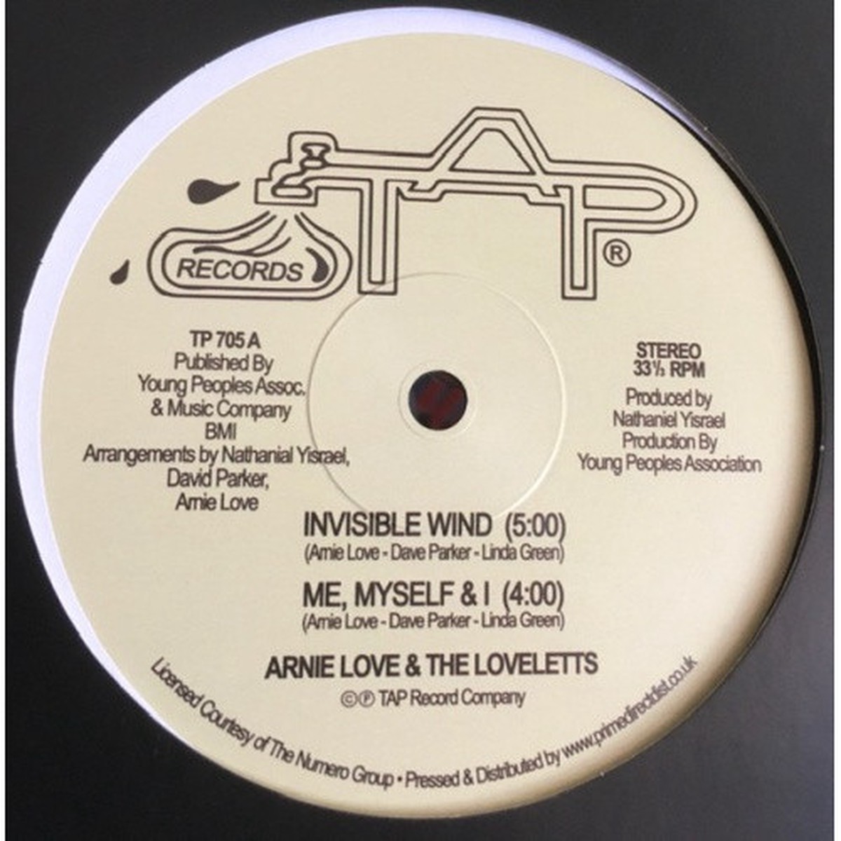 Arnie Love & The Loveletts – Invisible Wind RSD – 7″ Vinyl