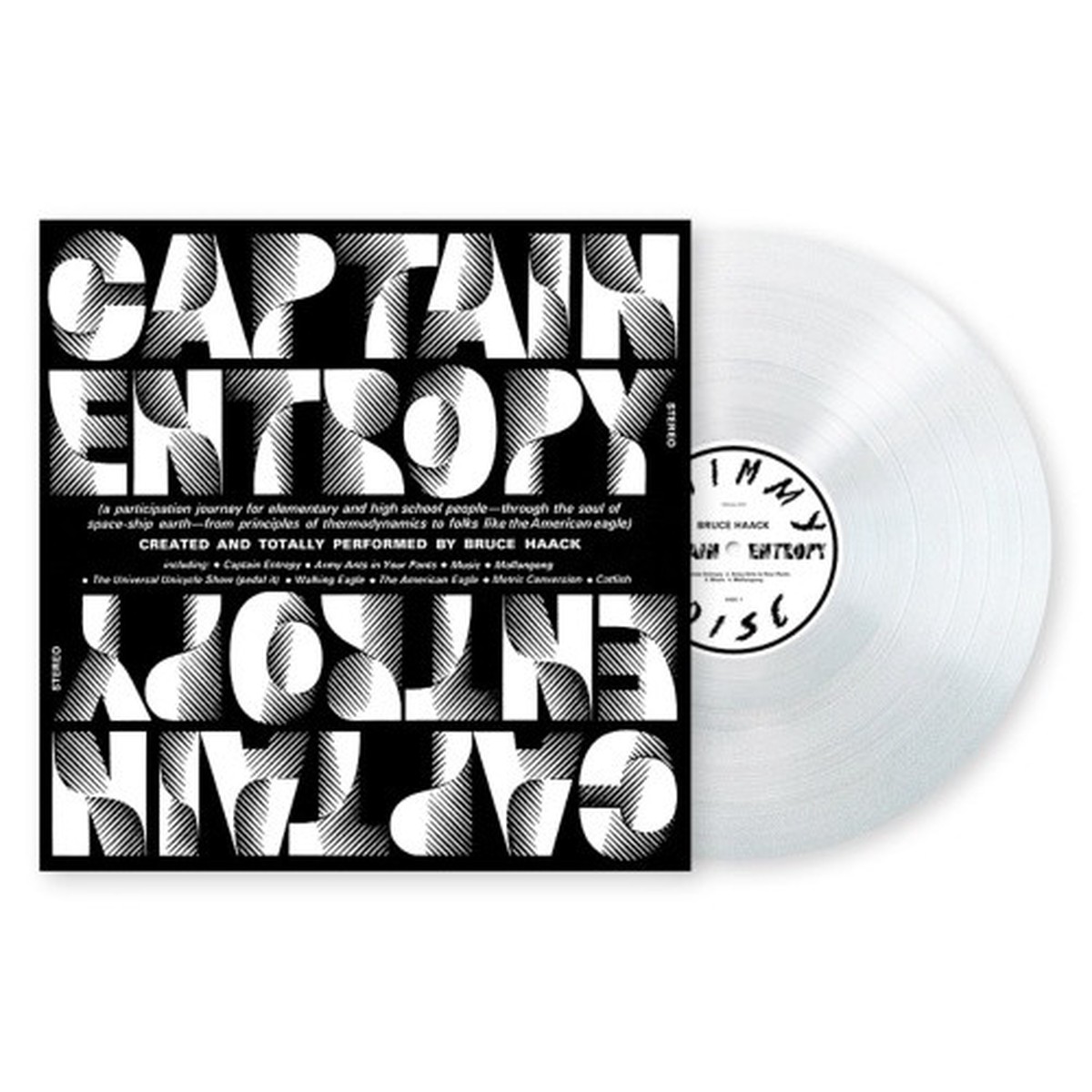 Bruce Haack – Captain Entropy – LP Clear Vinyl