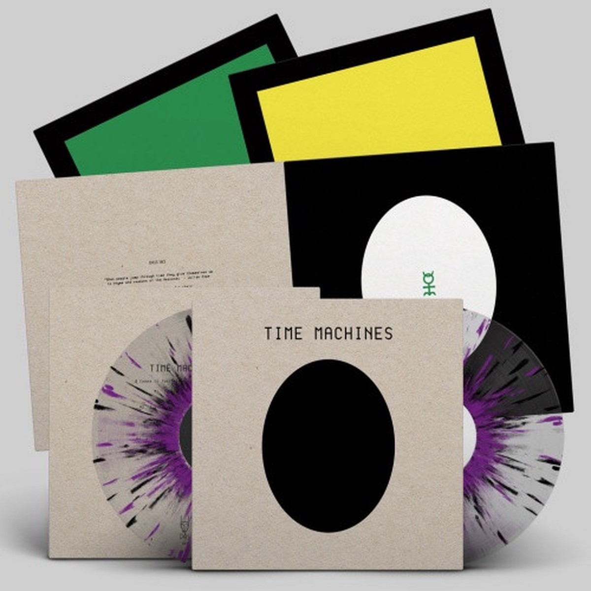 Coil – Time Machines – 2x LP Purple Splatter Vinyl
