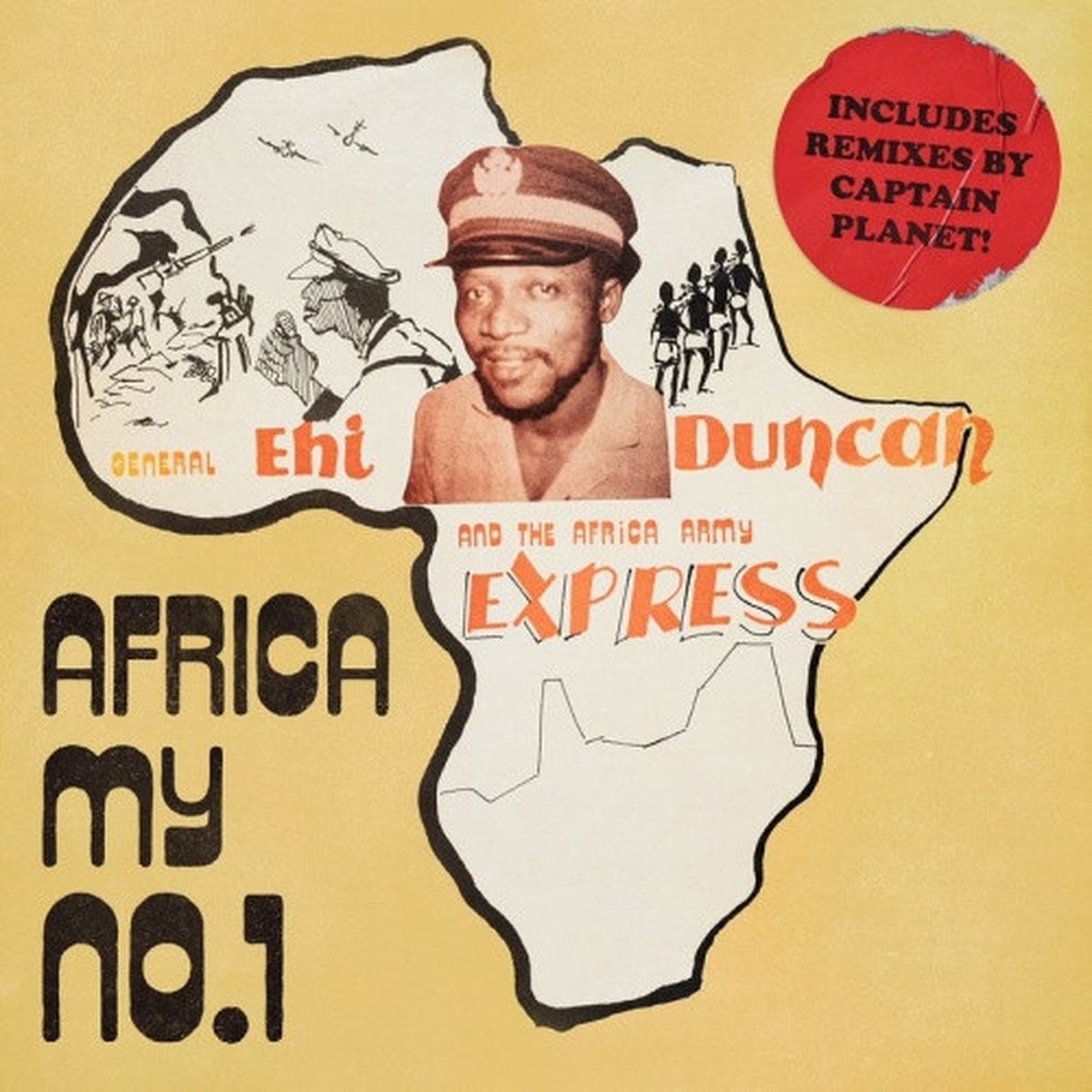 General Ehi Duncan & The Africa Army Express – Africa My No. 01 – 12″ Vinyl