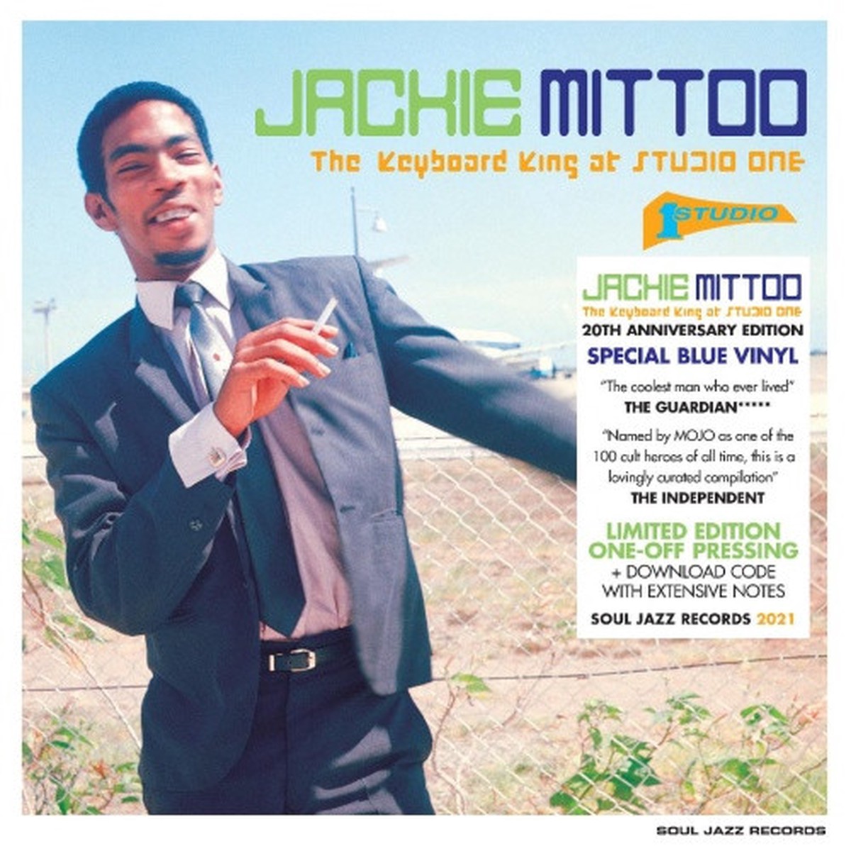 Jackie Mittoo – The Keyboard King At Studio One – 2x LP Colored Vinyl