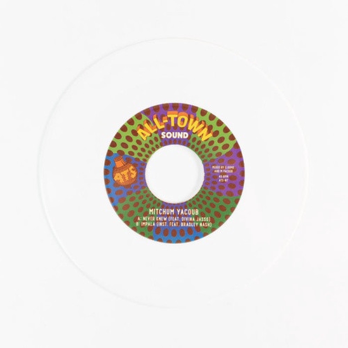 Mitchum Yacoub – Never Knew / Impala – 7″ Colored Vinyl