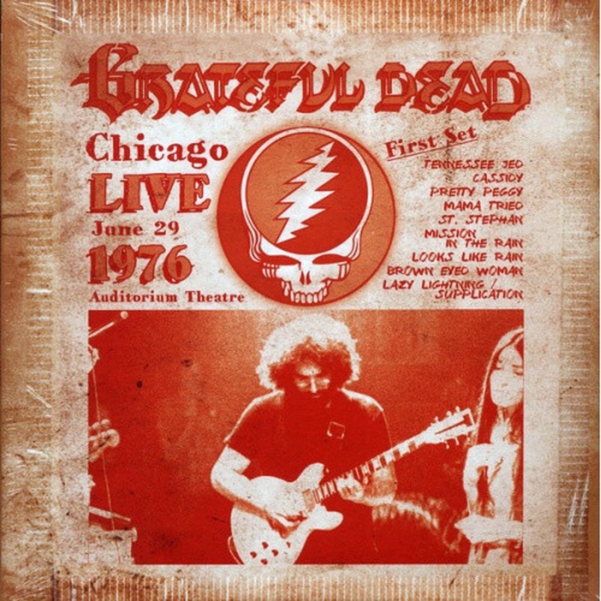 The Grateful Dead – Chicago Live June 29 1976 Auditorium Theatre (First Set) – LP Vinyl