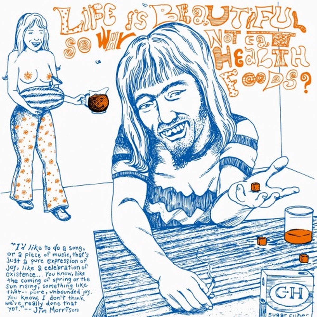 Various Artists – Life Is Beautiful So Why Not Eat Health Foods? – LP Colored Vinyl
