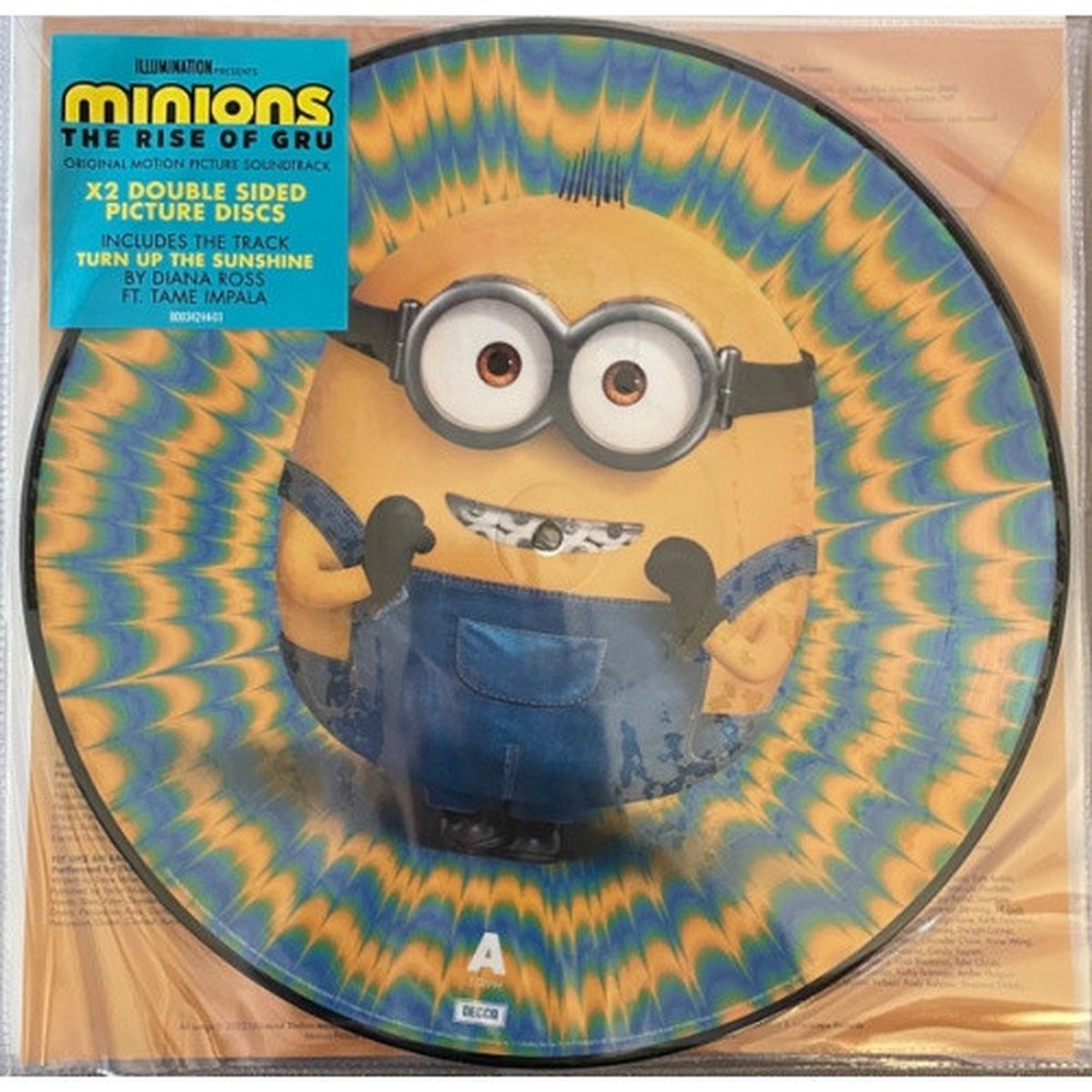 Various Artists – Minions: The Rise Of Gru (Original Motion Picture Soundtrack) – 2x LP Picture Disc Vinyl