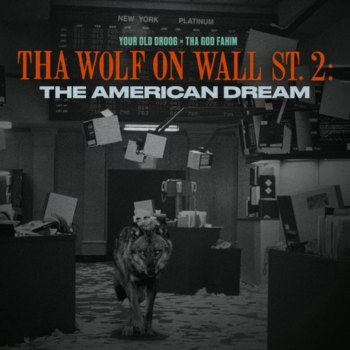 Your Old Droog X Tha God Fahim – Tha Wolf On Wall St. 2: The American Dream – LP Vinyl