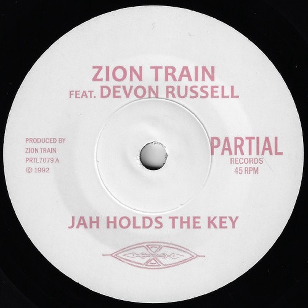 Zion Train – Jah Holds The Key – 7″ Vinyl