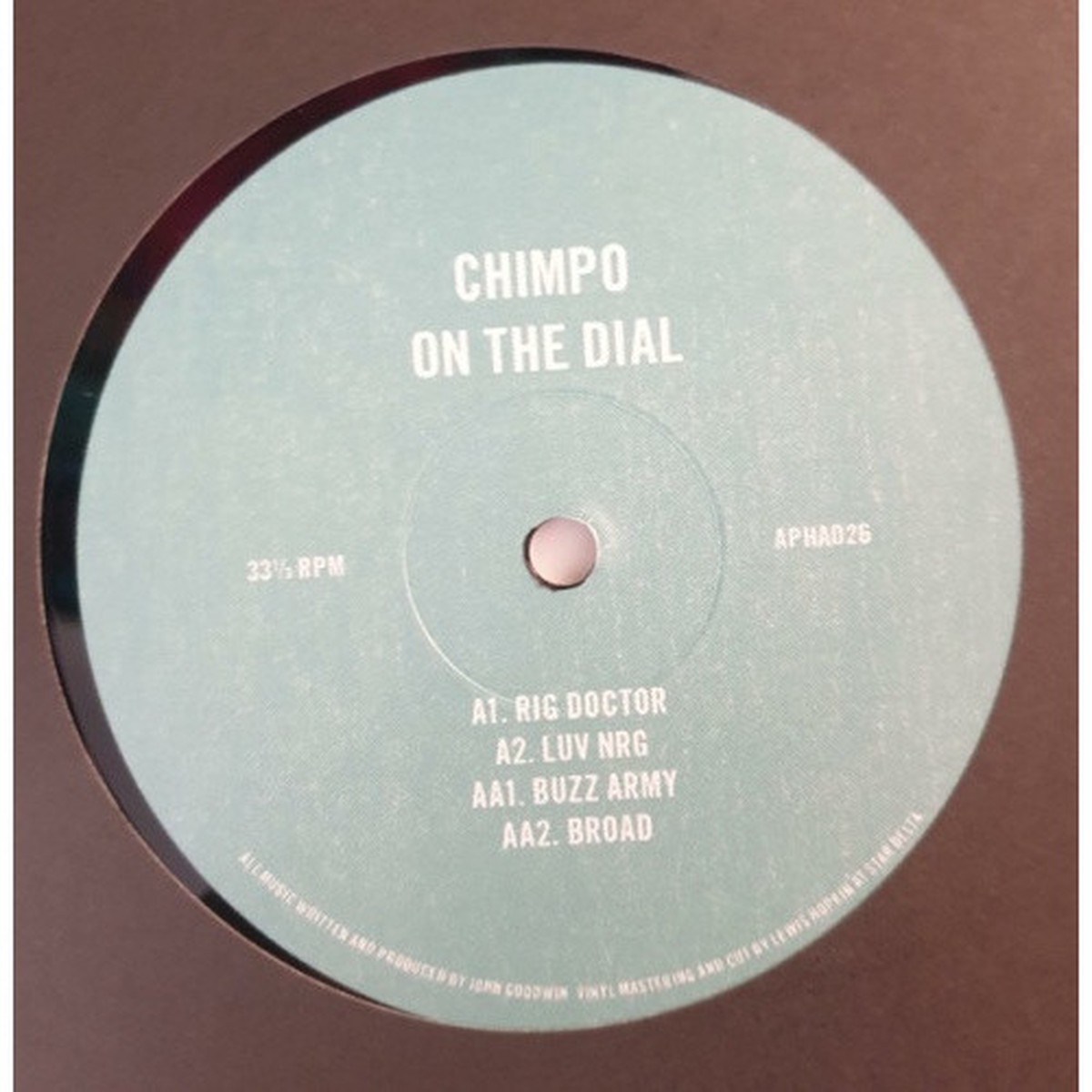 Chimpo – On The Dial – 12″ Vinyl