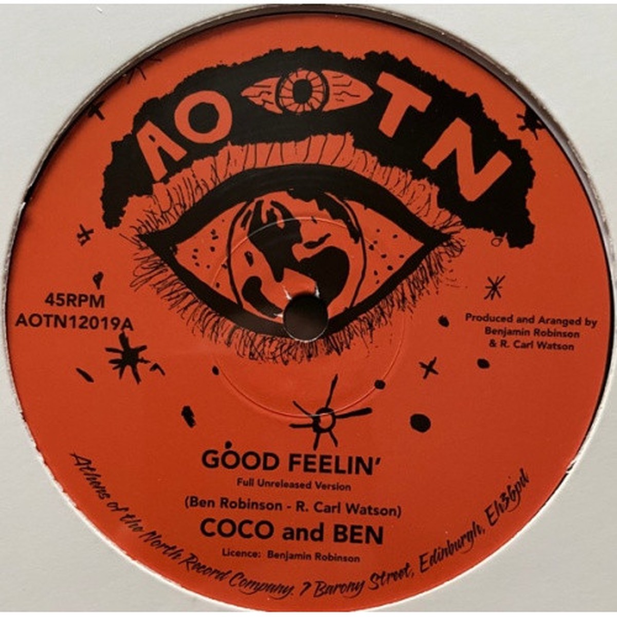 Coco And Ben – Good Feelin’ – 12″ Vinyl