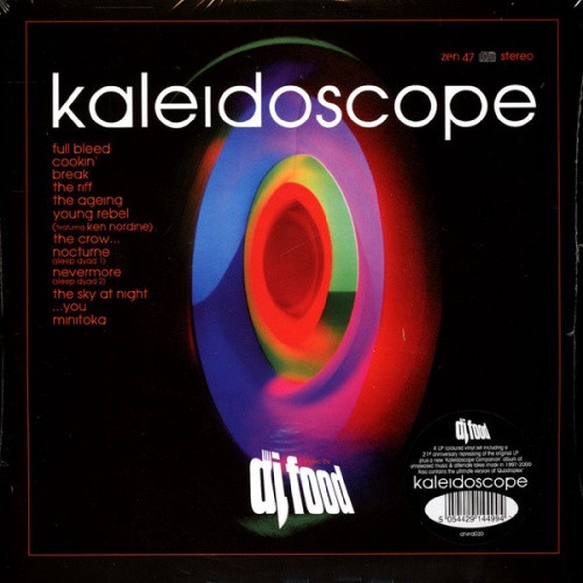 DJ Food – Kaleidoscope + Companion – 4x LP Colored Vinyl
