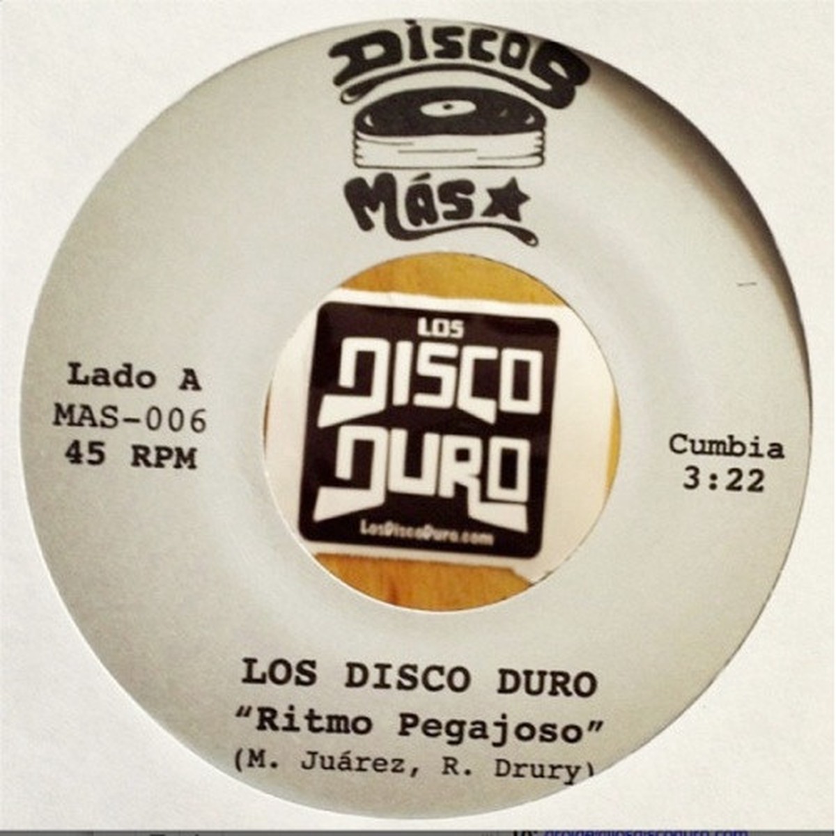 Los Disco Duro – Ritmo Pegajoso – 7″ Vinyl