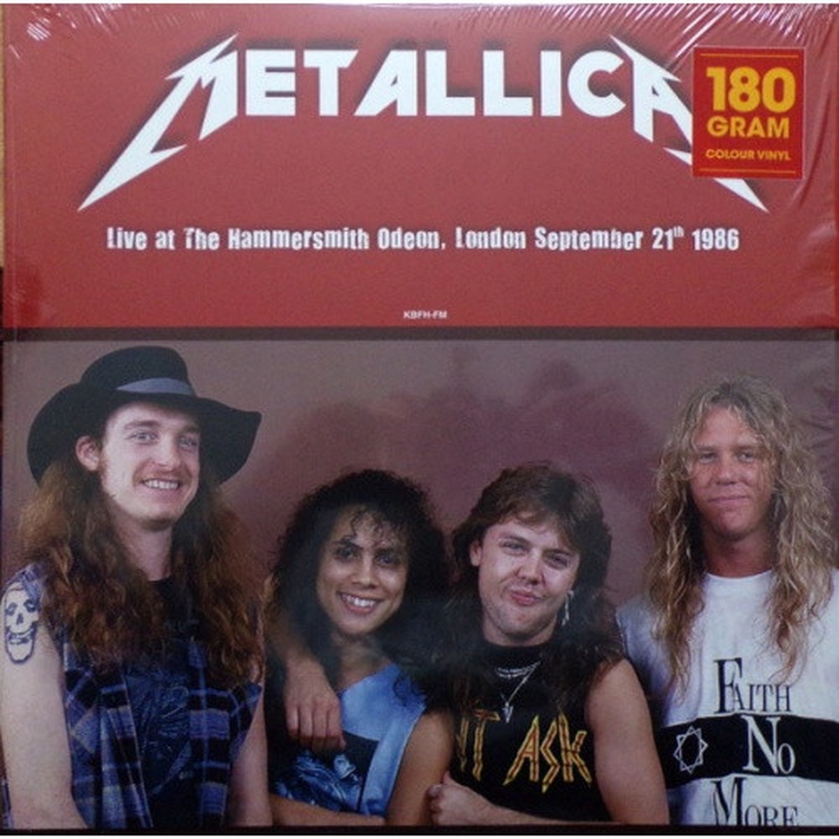 Metallica – Live At The Hammersmith Odeon, London 9/21/1986 – LP Colored Vinyl