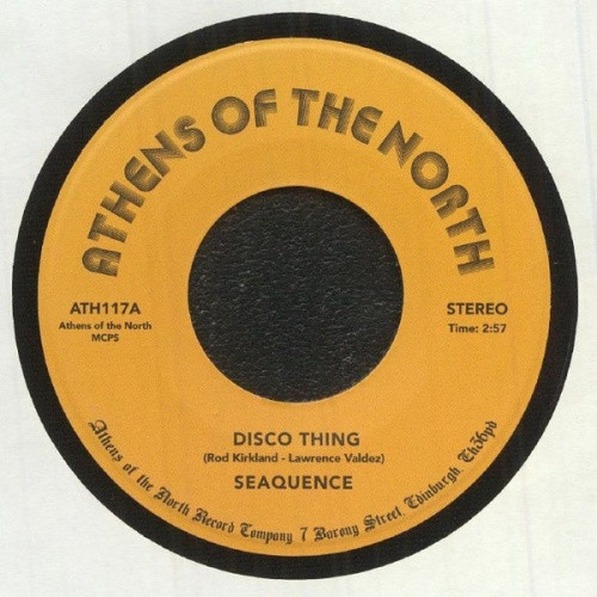 Seaquence – Disco Thing / Your Love – 7″ Vinyl