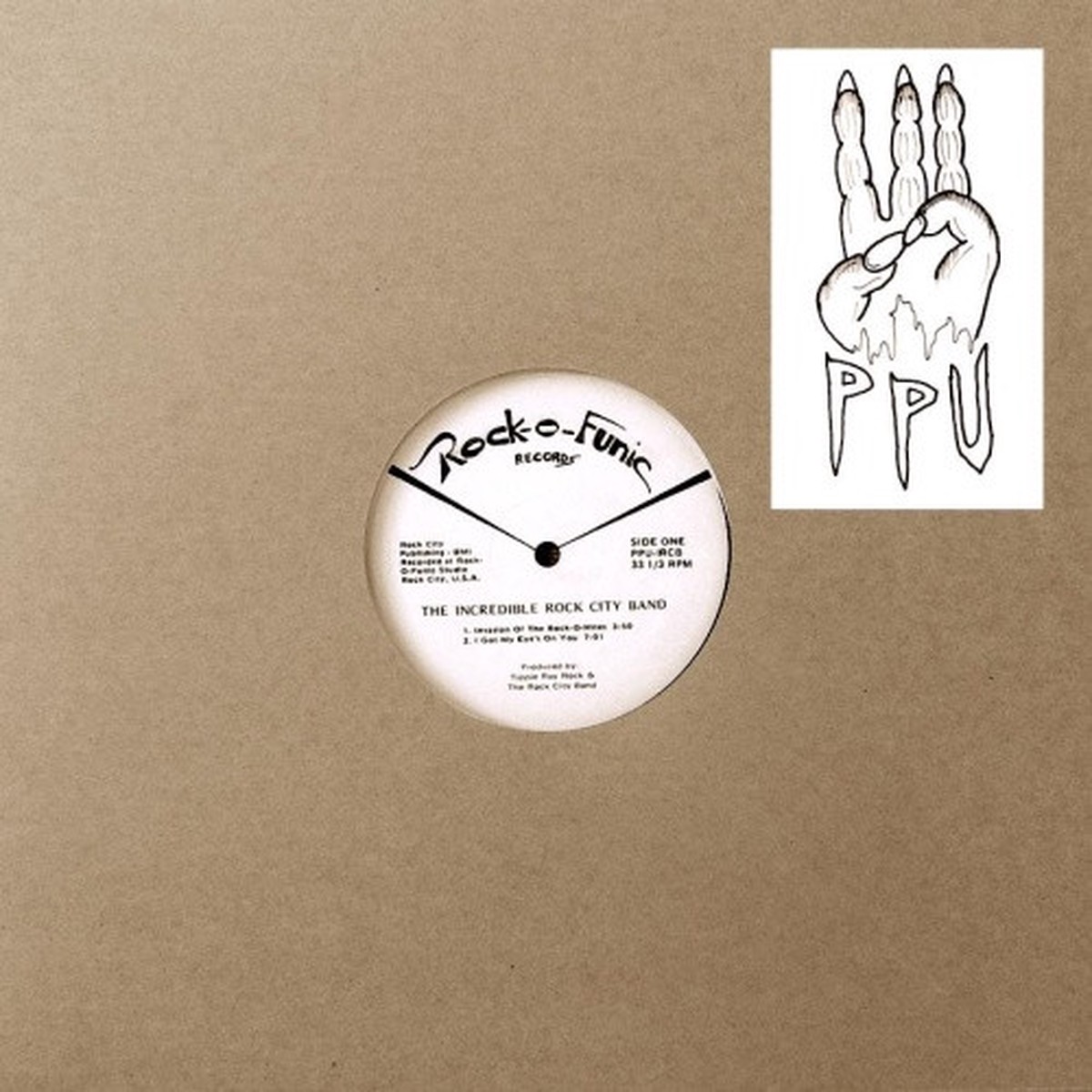 The Incredible Rock City Band – Invasion Of The Rock-O-Mites – LP Vinyl