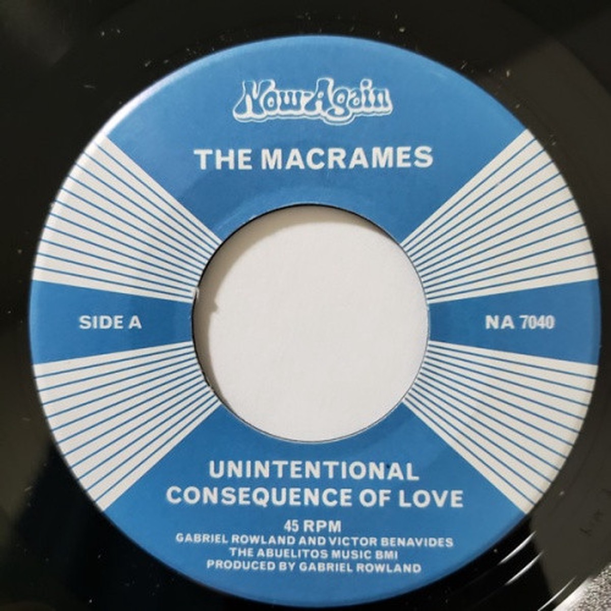 The Macrames – Unintentional Consequence Of Love – 7″ Vinyl